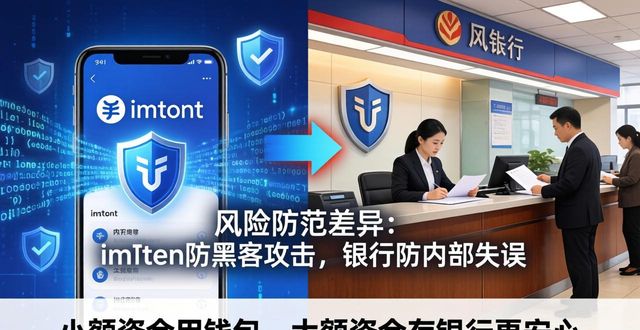 imToken钱包与传统金融:三大区别看懂优劣