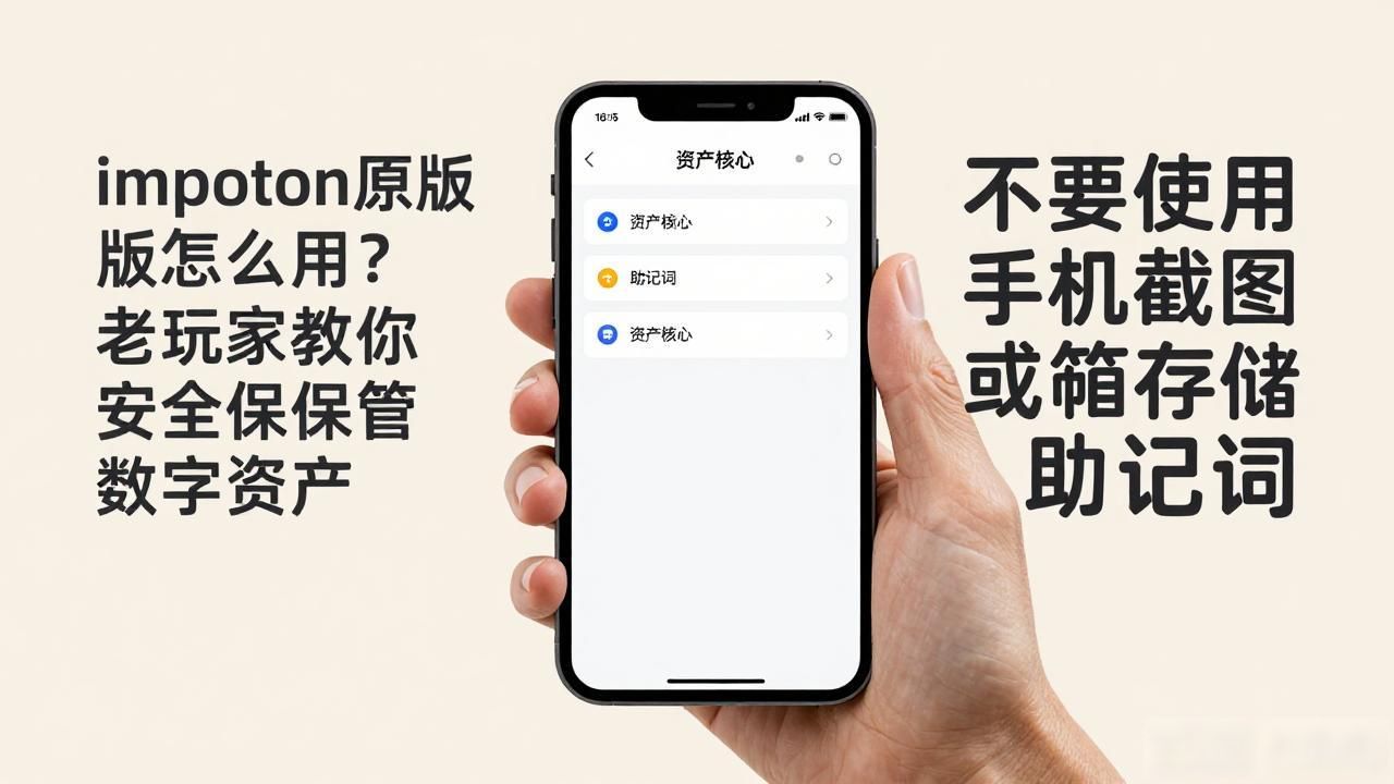 imtoken官方渠道下载方法_imtoken原版_加密货币助记词安全备份方法