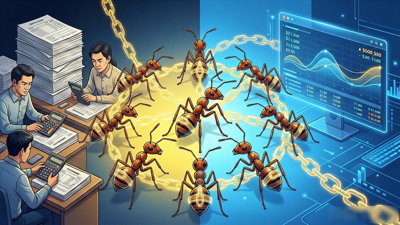 区块链技术_供应链金融_区块链 蚂蚁