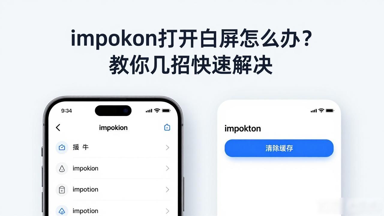 imtoken怎么打开就是白屏_imtoken白屏问题_解决方法_网络缓存版本兼容性