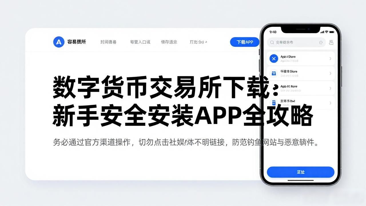 币圈交易所APP安全下载指南_下载数字货币交易所_新手如何下载正规数字货币交易所APP