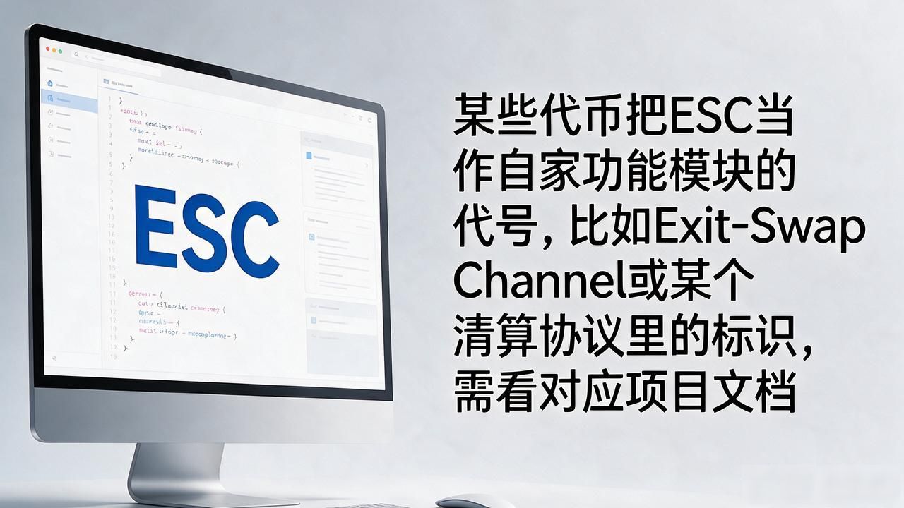 ESC作为电子签名证书的用法_数字货币中esc是什么意思_ESC键在交易界面作用