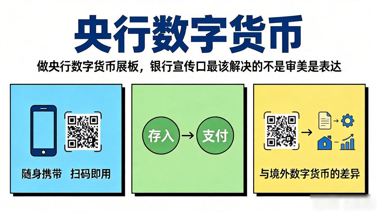 eCNY与纸钞兑换关系图示_央行数字货币展板_央行数字货币展板设计