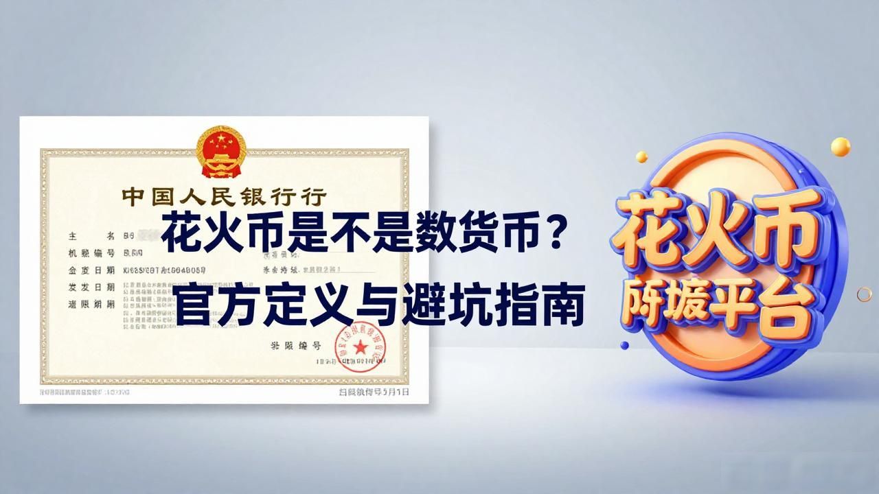 花火币不是数字货币_花火币是数字货币吗_数字人民币与花火币的区别