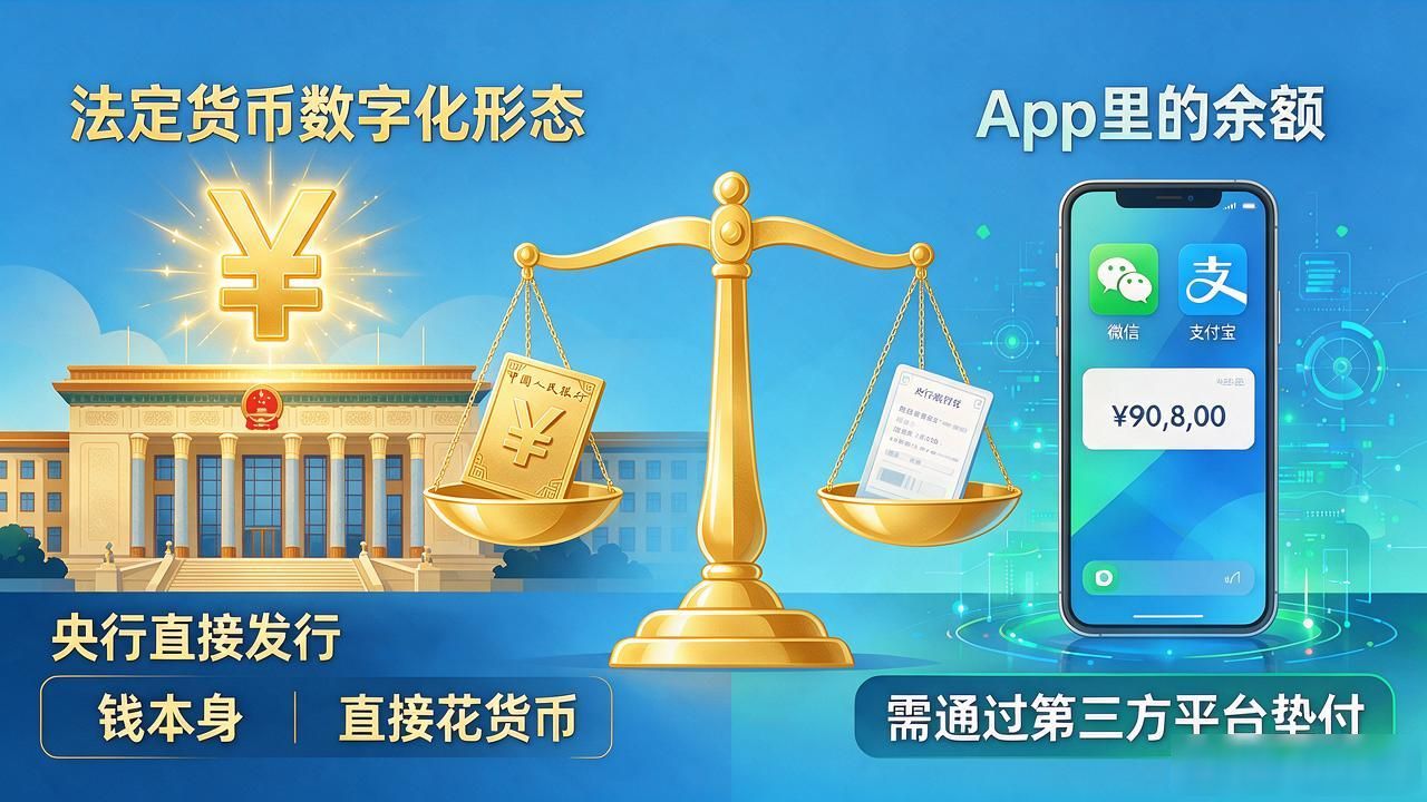 数字货币与微信支付宝的区别_数字货币支付原理分析_数字货币vx和zfb有什么区别