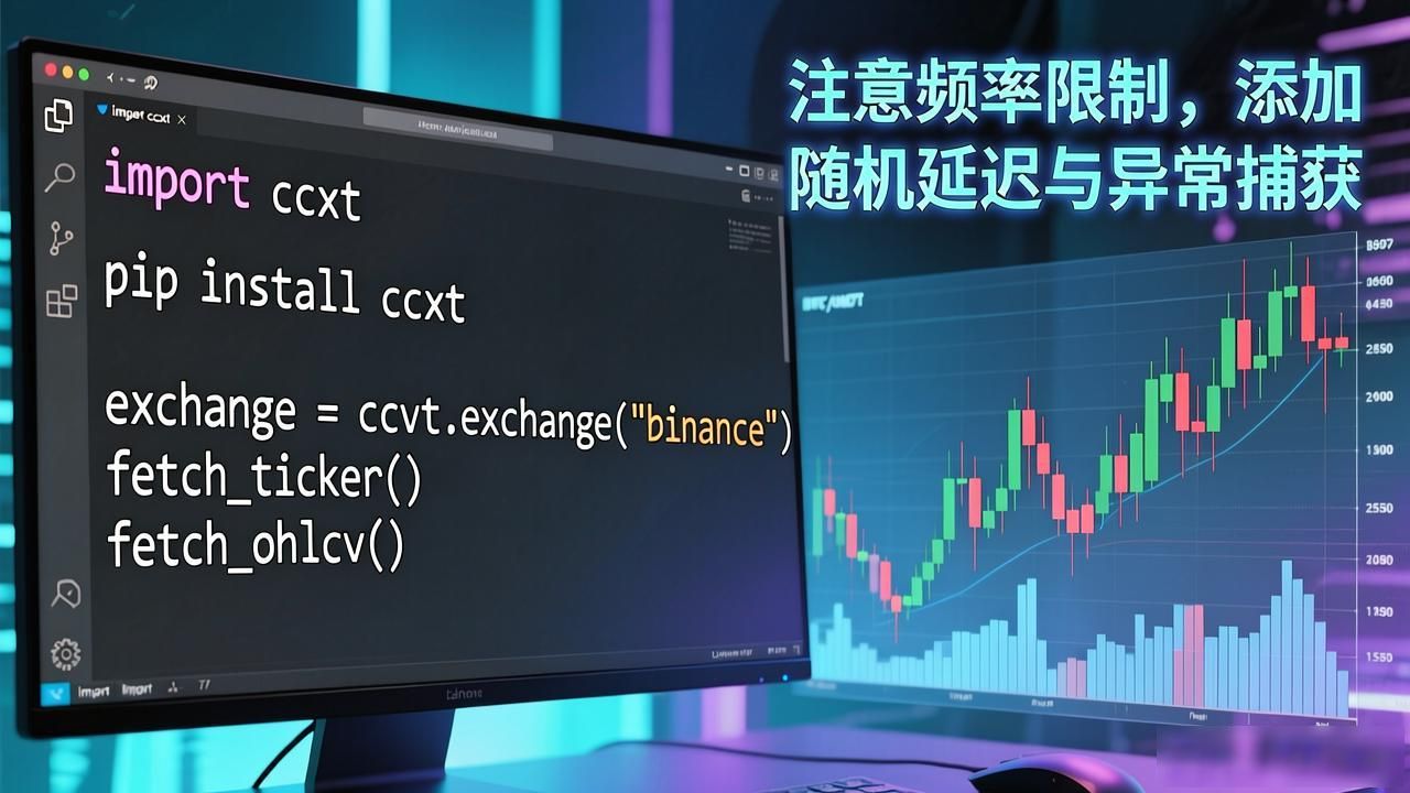 用Python获取数字货币行情的方法_ccxt库获取加密货币K线数据_python获取数字货币行情