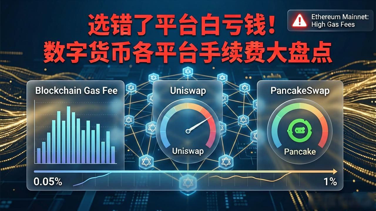 数字货币各平台手续费_中心化与去中心化交易所手续费对比_币圈交易手续费差异