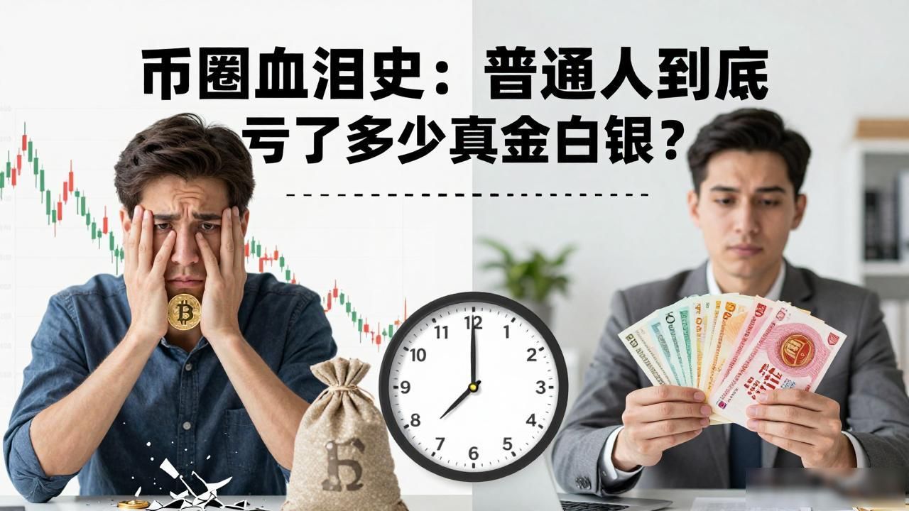 数字货币市场散户亏损原因_数字货币都亏了多少钱_高位站岗投资者损失分析