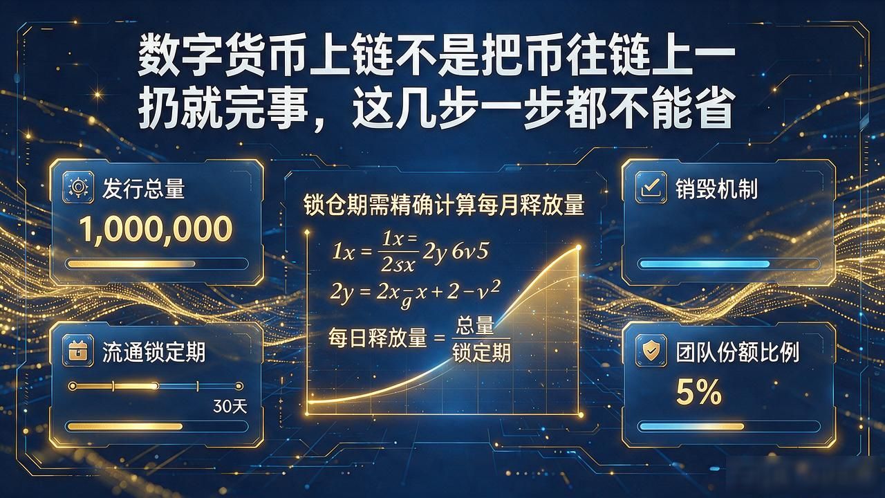 代币上链需求分析_数字货币上链_智能合约设计参数