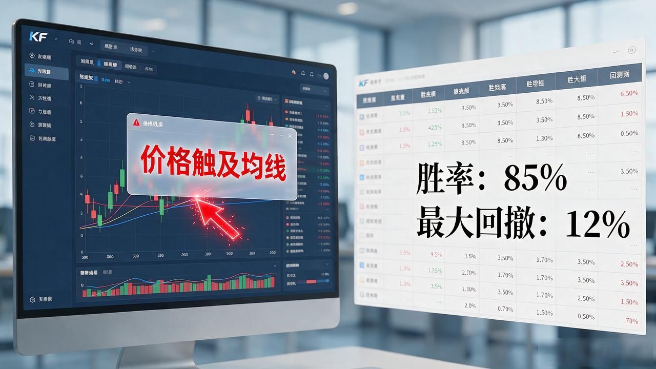 kf软件数字货币软件_kf软件 数字货币交易工具_界面简洁 K线回测功能