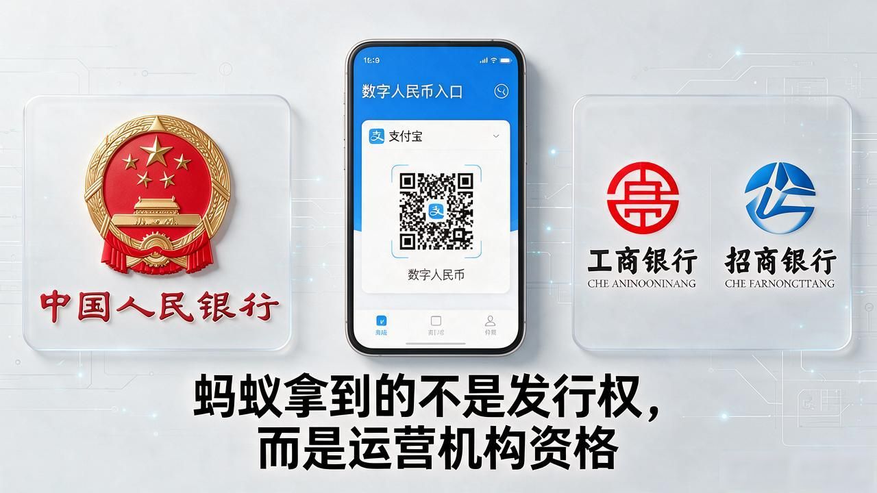 央行数字货币发行机制_数字人民币与支付宝区别_央行蚂蚁数字货币