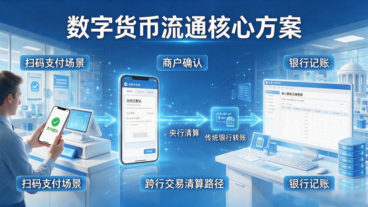 央行数字货币接口标准_数字货币流通方案_数字货币流通方案