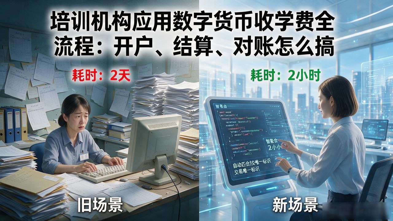 培训机构应用数字货币_数字人民币学费结算优化_数字人民币培训行业应用