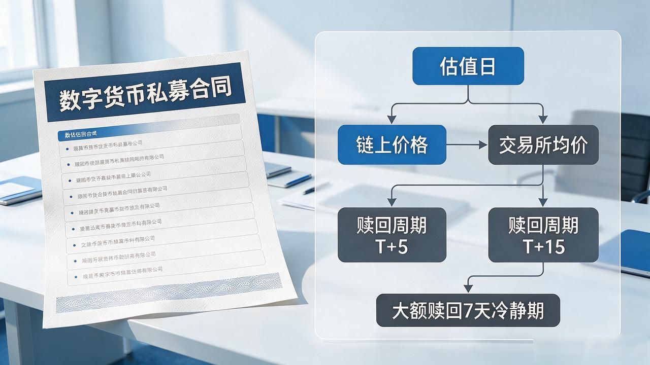 数字货币私募合同托管与私钥控制条款_数字资产基金估值赎回机制设计_数字货币私募合同