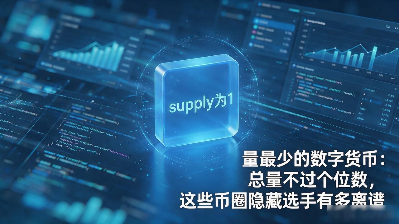 总量个位数的数字货币是什么_量最少的数字货币_为什么存在supply为1的token