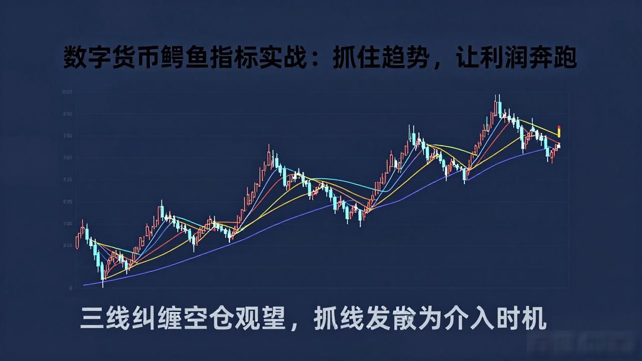 数字货币鳄鱼指标_利用鳄鱼指标捕捉加密货币市场长期趋势_鳄鱼指标在加密货币市场的应用
