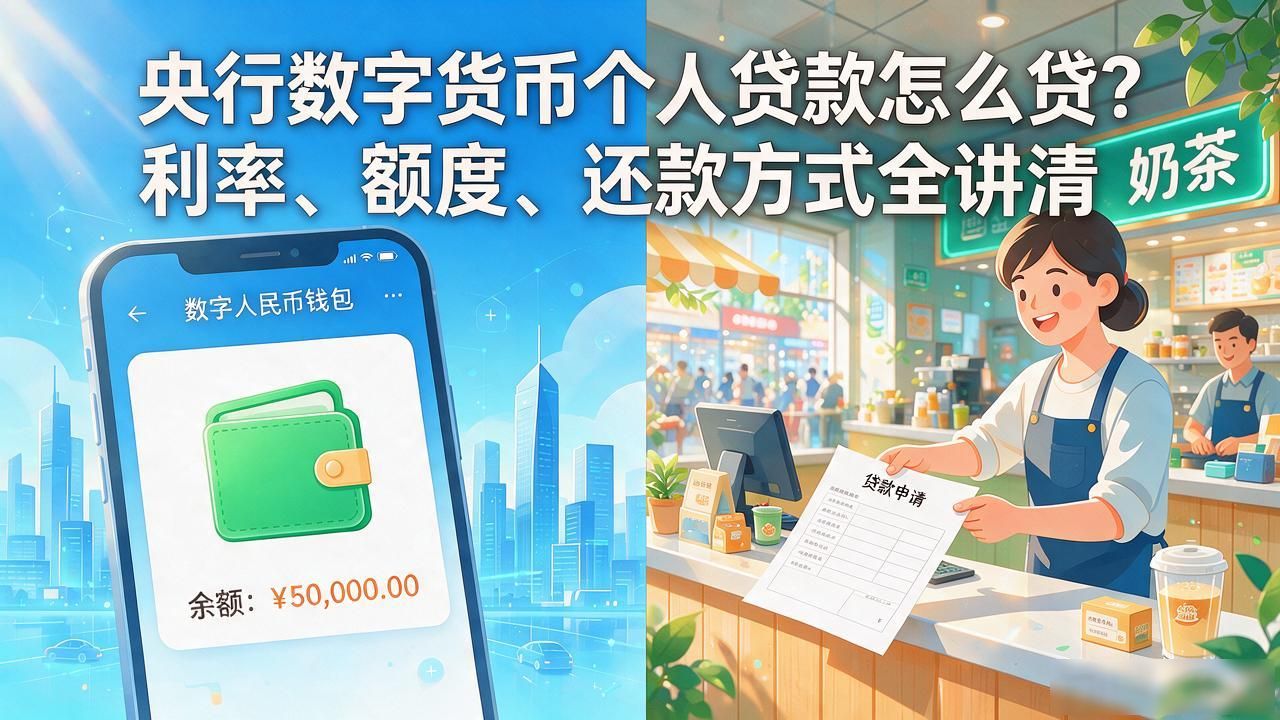 央行数字货币个人贷款_央行数字货币个人贷款_数字人民币消费贷款利率
