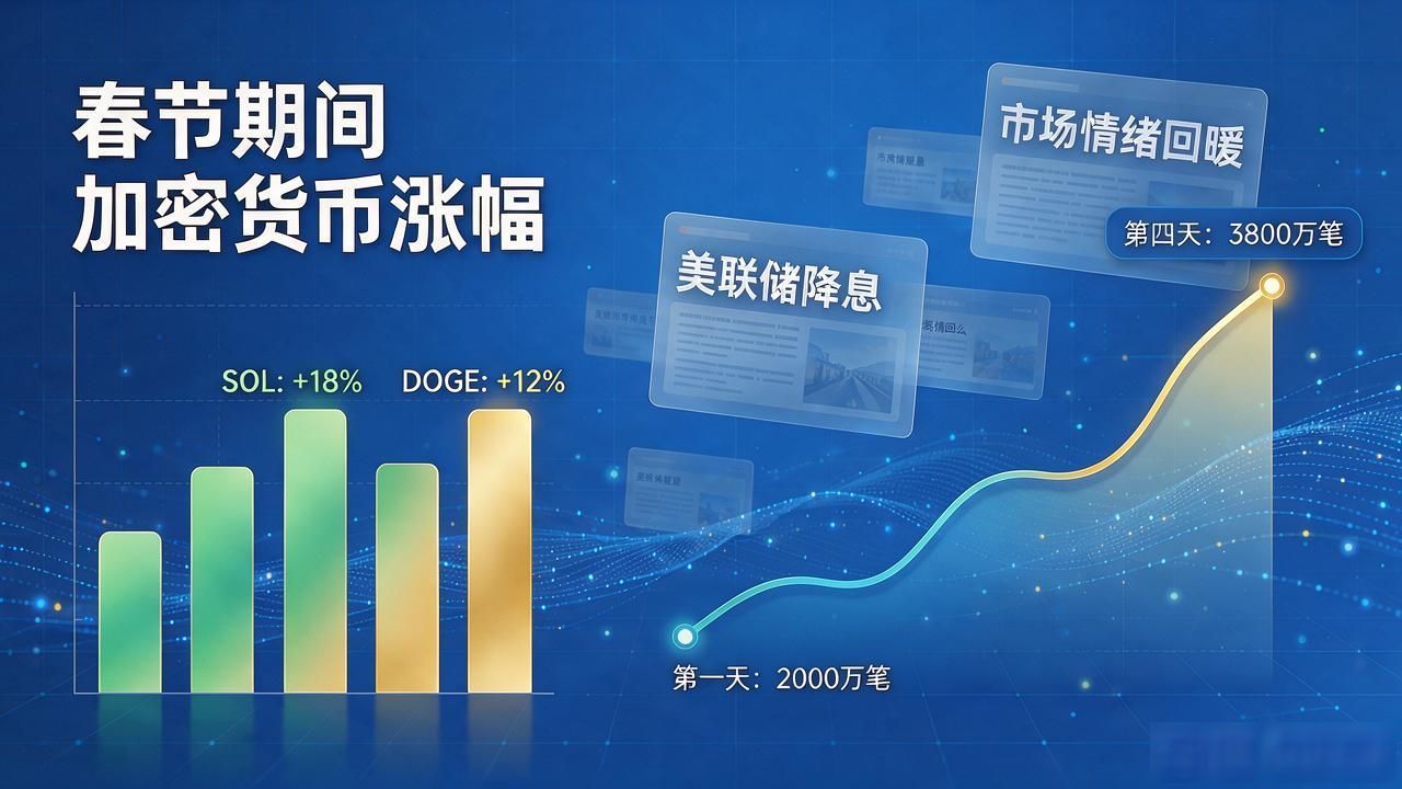 春节数字货币涨幅_春节数字货币行情分析_BTC以太坊假期走势