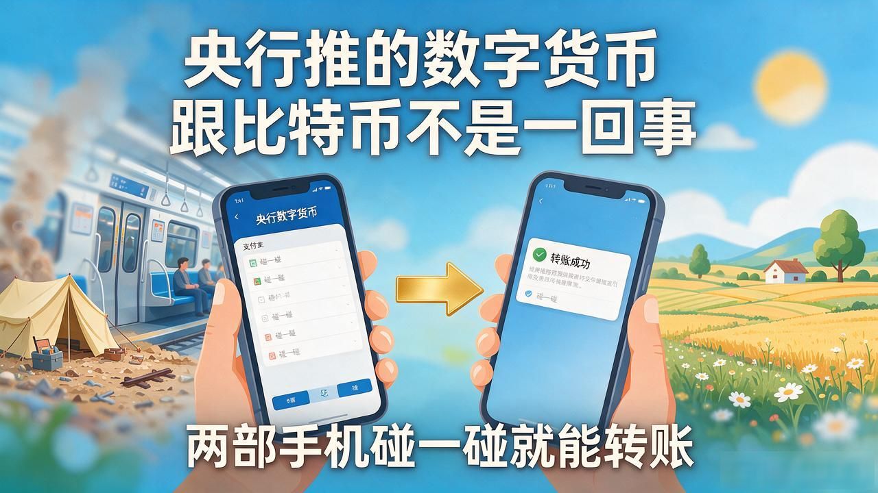 数字人民币与比特币区别_央行数字货币中心化优势_中心化 数字货币