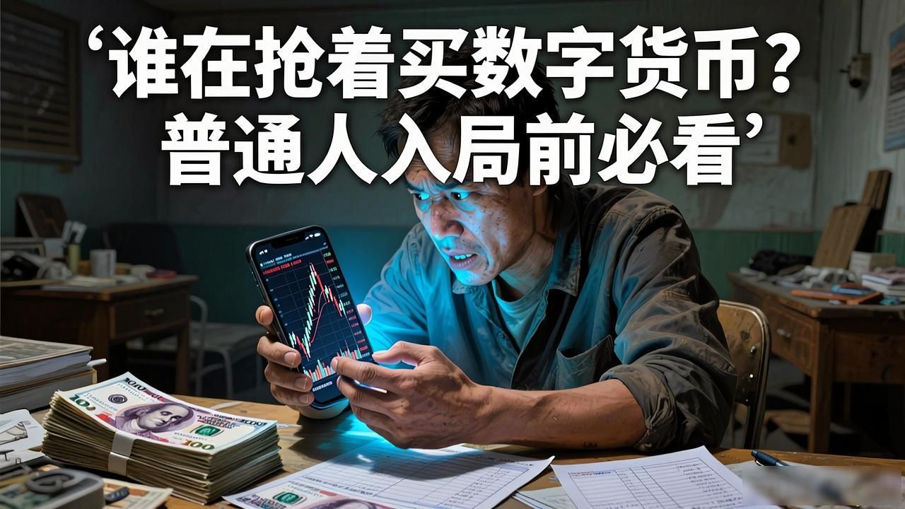 想进场数字货币要先认清自身类型_谁要搞数字货币_数字货币三类人群特点及风险