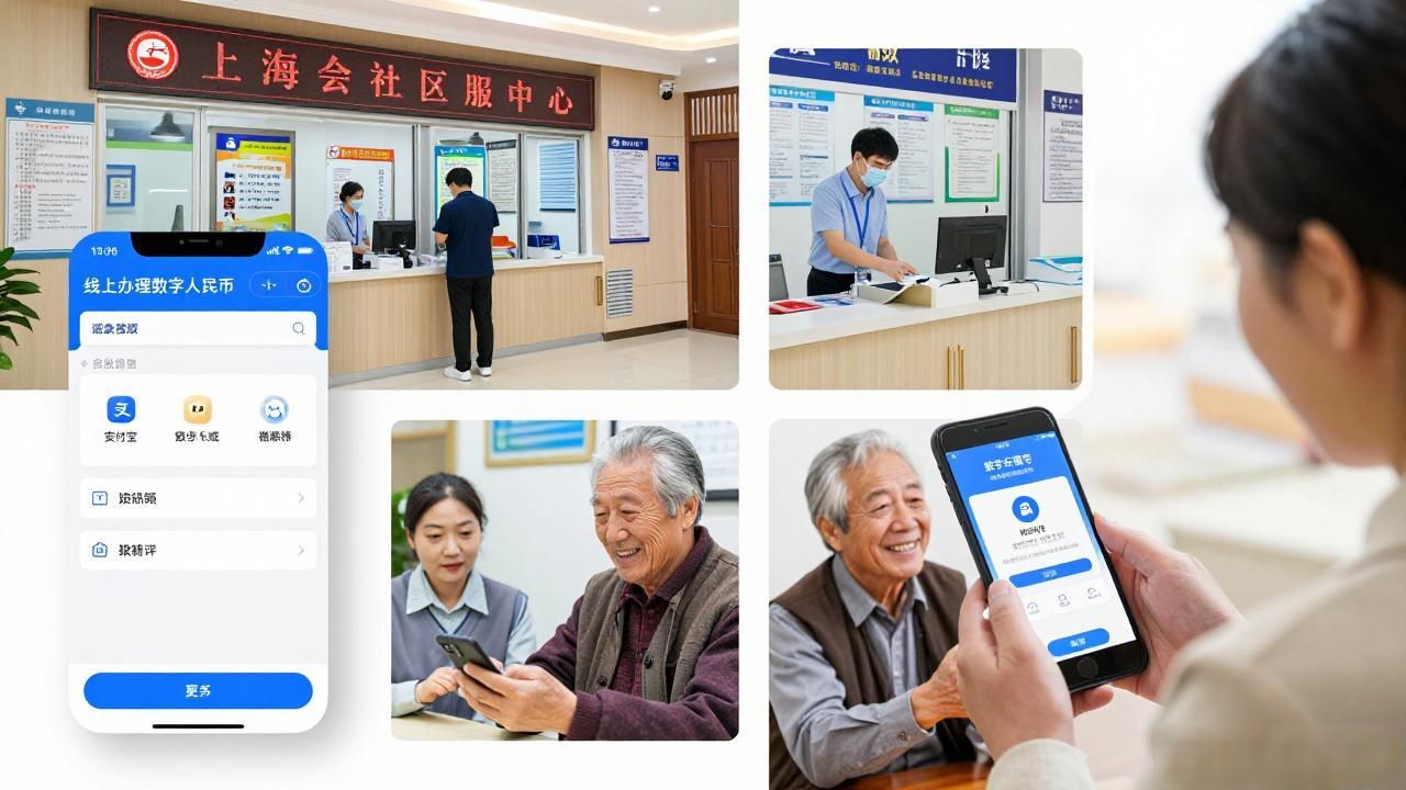 上海数字人民币线上办理流程_上海数字货币领取地点_上海端午数字货币领取