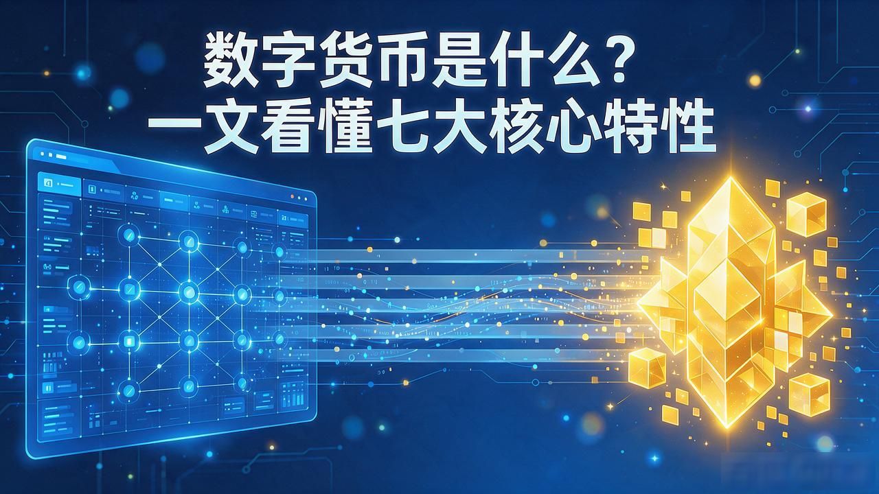 数字货币核心特征解析 区块链技术支撑数字货币 数字货币去中心化属性_数字货币七大属性
