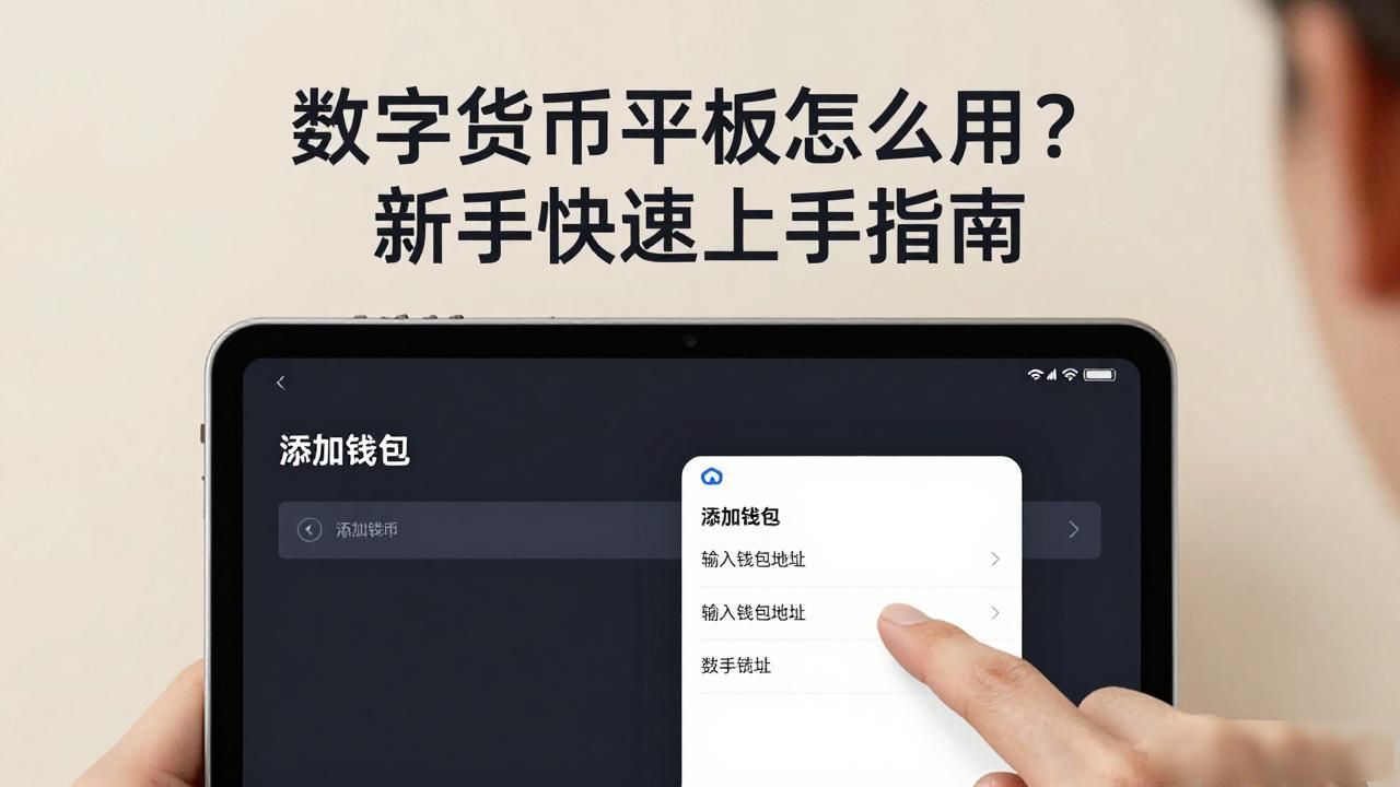 数字货币平板安全注意事项_数字货币平板使用教程_数字货币平板怎么用啊