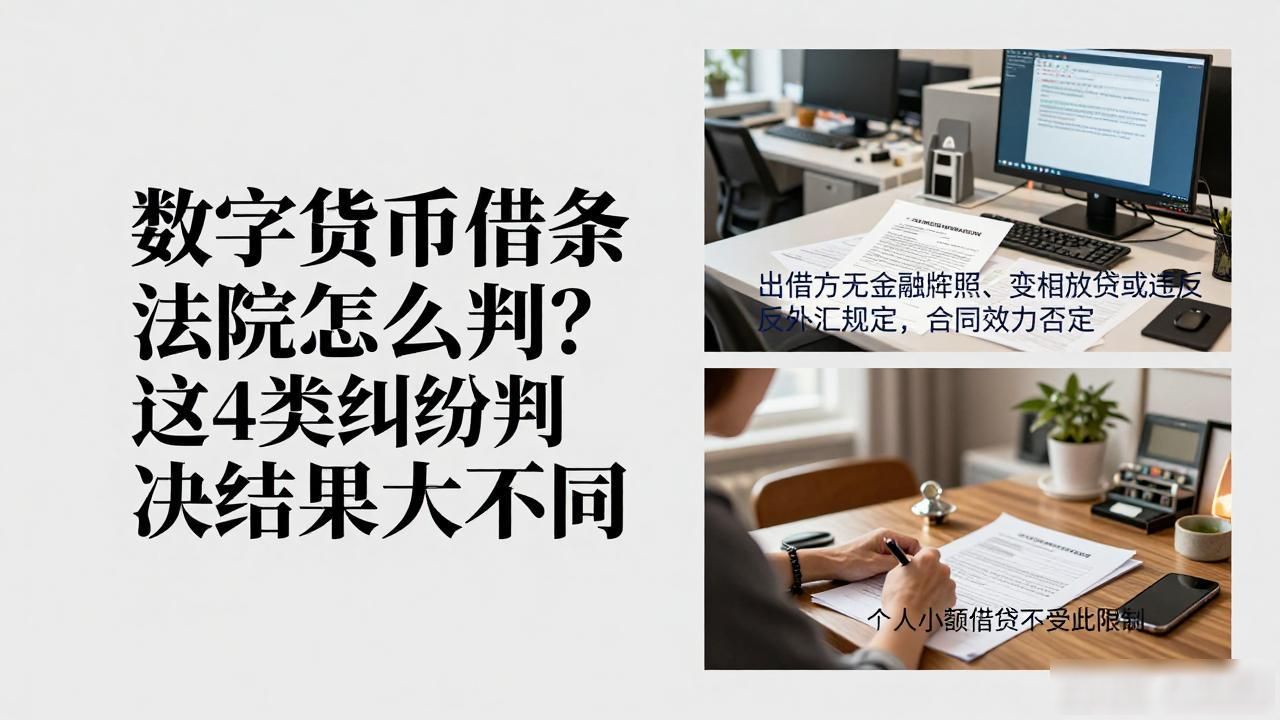 数字货币借贷纠纷判决_虚拟货币借贷合同效力认定_数字货币借贷纠纷法院裁判规则