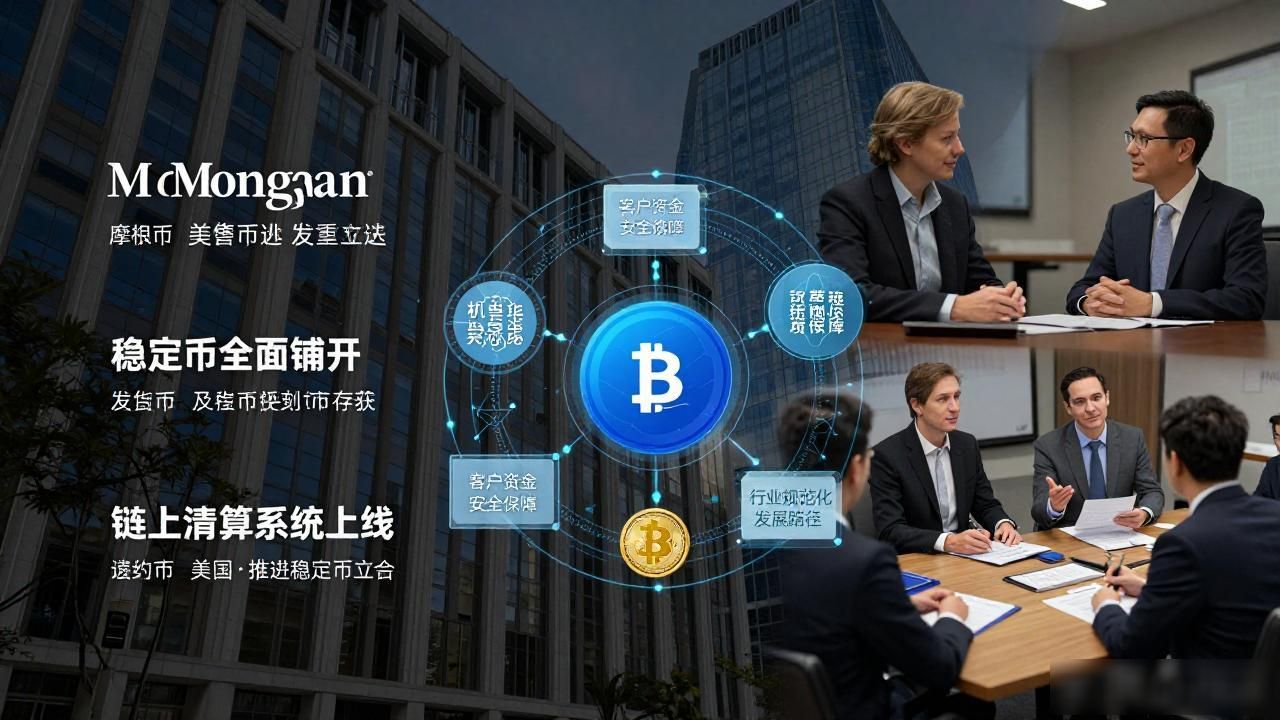 摩根大通JPM Coin稳定币规模化应用_区块链技术深度嵌入跨境清算与托管业务_摩根大通数字货币新闻