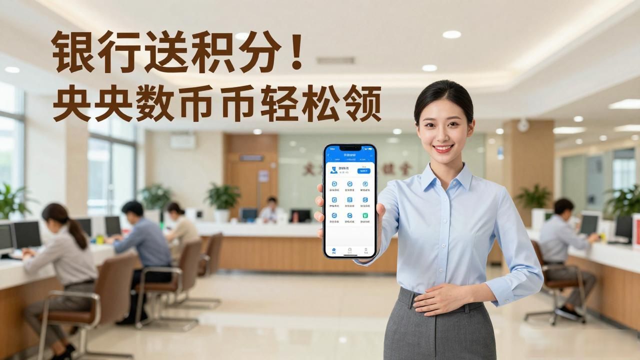送积分送央行数字货币_央行数字货币推广活动_银行积分活动送数字人民币